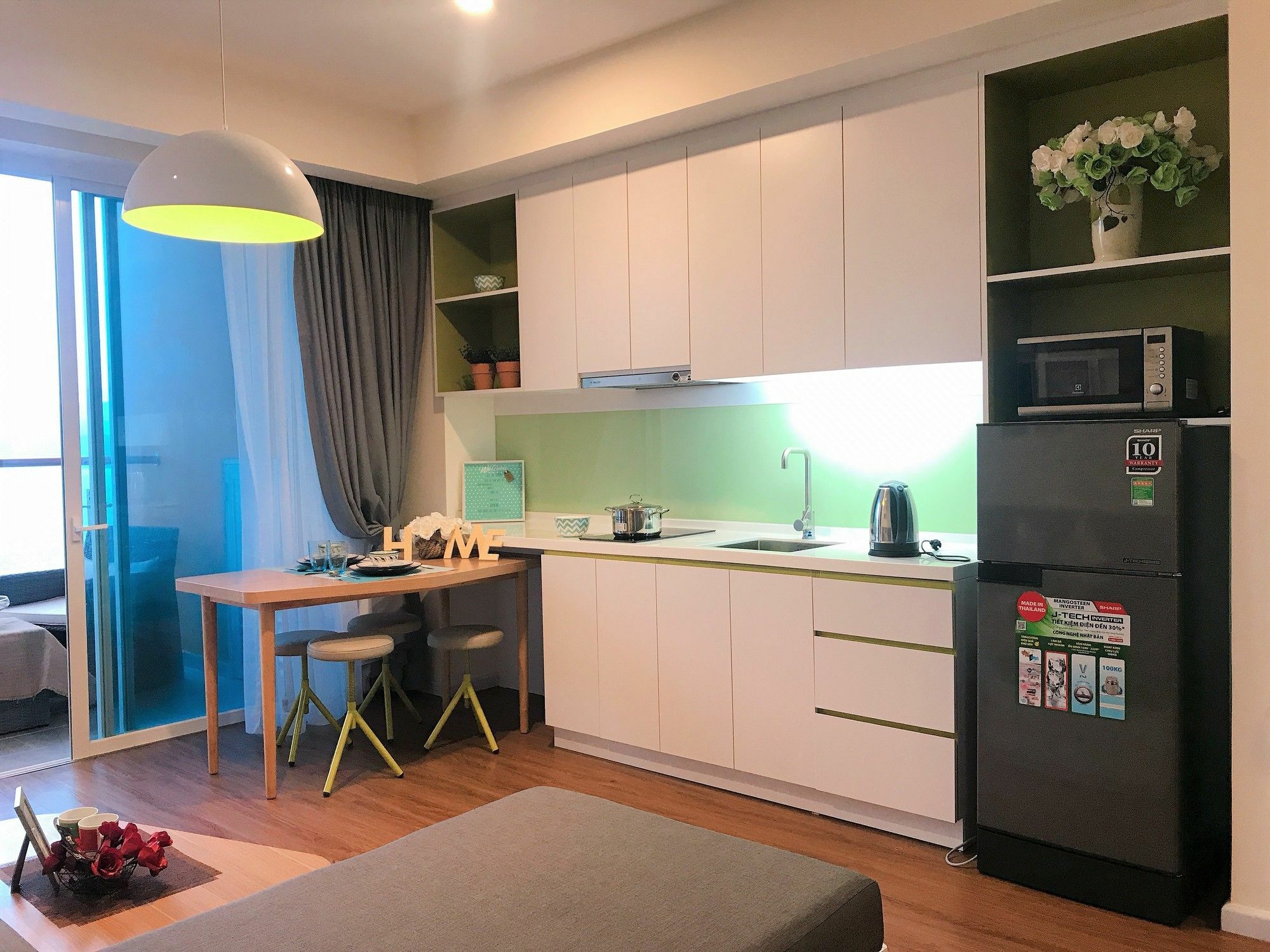 Apartemen studio 50 m² dengan 1 kamar mandi pribadi di Loc Tho Nha Trang Bagian luar foto